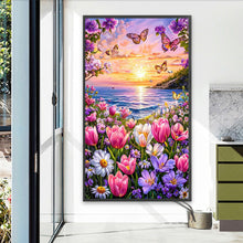 Load image into Gallery viewer, Diamond Painting - Full Round - Flower Scenery (40*70CM)