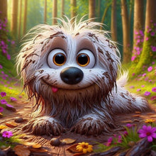 Load image into Gallery viewer, Diamond Painting - Full Round - Mud Puppy (40*40CM)