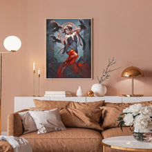 Load image into Gallery viewer, Diamond Painting - Full Round - Crow Girl (30*40CM)