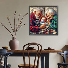 Load image into Gallery viewer, Diamond Painting - Full Round - Grandpa And Grandma (40*40CM)