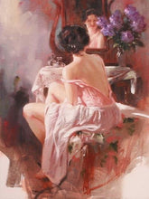 Load image into Gallery viewer, Diamond Painting - Full Round - Girl (40*60CM)