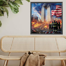 Load image into Gallery viewer, Diamond Painting - Full Square - Fireman American Fire (40*40CM)