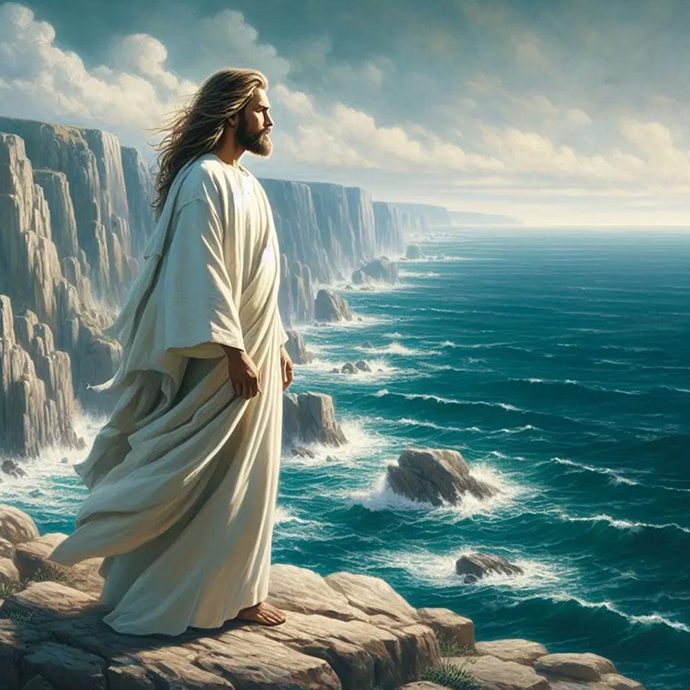 Diamond Painting - Full Square - Jesus (40*40CM)
