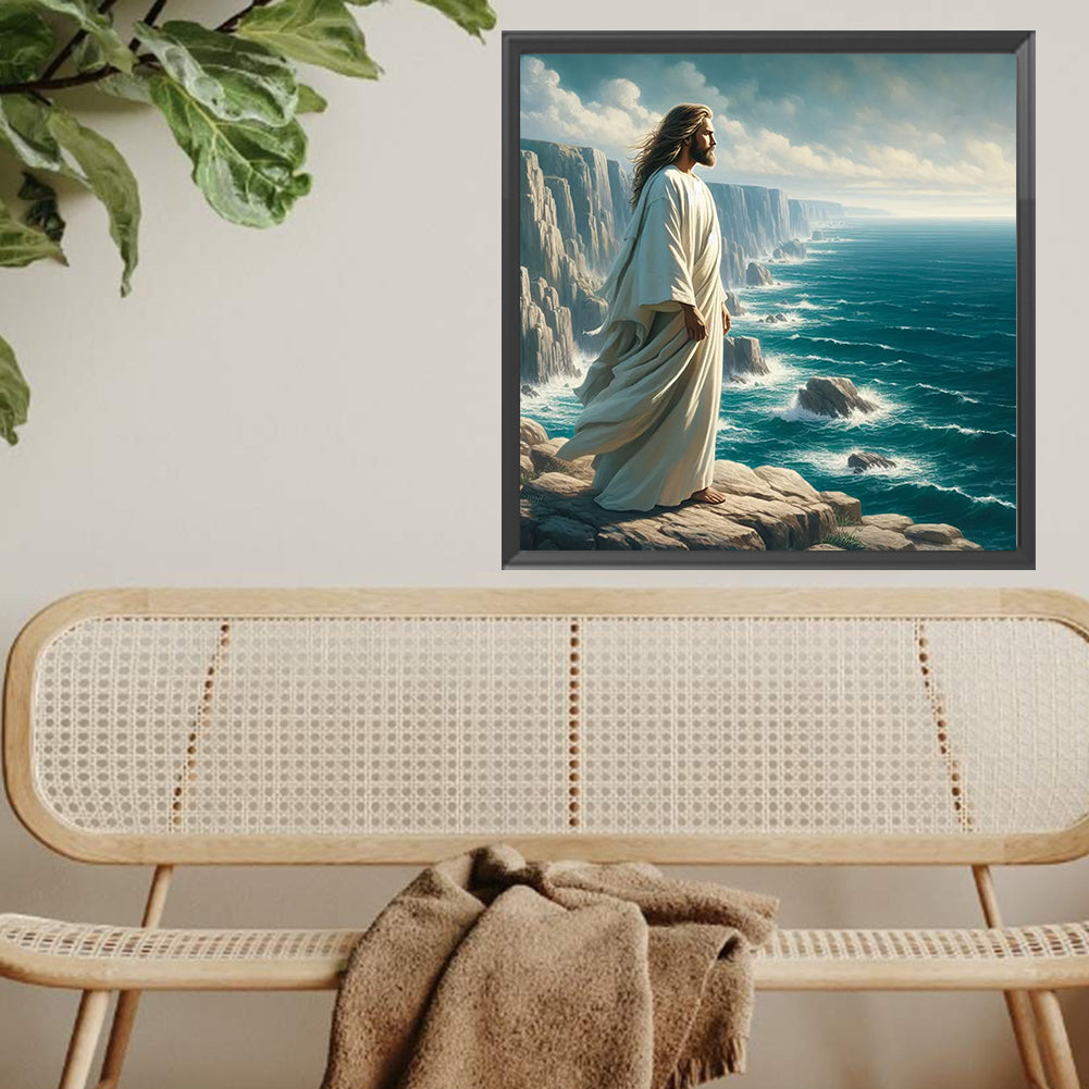 Diamond Painting - Full Square - Jesus (40*40CM)