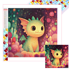 Load image into Gallery viewer, Diamond Painting - Full Square - Dragon In The Cave (30*30CM)