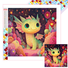 Load image into Gallery viewer, Diamond Painting - Full Square - Dragon In The Cave (30*30CM)