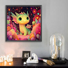 Load image into Gallery viewer, Diamond Painting - Full Square - Dragon In The Cave (30*30CM)