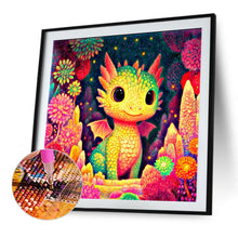Load image into Gallery viewer, Diamond Painting - Full Square - Dragon In The Cave (30*30CM)
