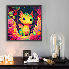 Load image into Gallery viewer, Diamond Painting - Full Square - Dragon In The Cave (30*30CM)
