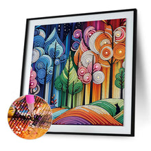 Load image into Gallery viewer, Diamond Painting - Partial Special Shaped - Beautiful Forest (30*30CM)