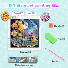Load image into Gallery viewer, Diamond Painting - Partial Special Shaped - Beautiful Forest (30*30CM)