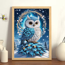 Load image into Gallery viewer, Diamond Painting - Partial Special Shaped - Owl (30*40CM)