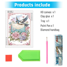Load image into Gallery viewer, Diamond Painting - Partial Special Shaped - Flower Bird (30*40CM)