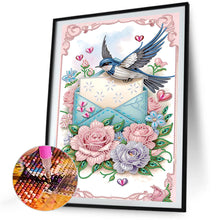 Load image into Gallery viewer, Diamond Painting - Partial Special Shaped - Flower Bird (30*40CM)