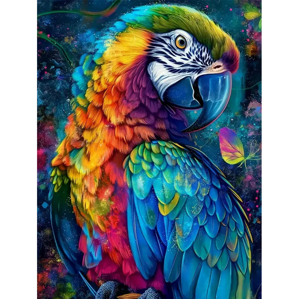 AB Diamond Painting - Full Round - Parrot (45*60CM)