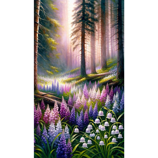 AB Diamond Painting - Full Square - Forest (40*70CM)