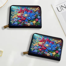 Load image into Gallery viewer, Diamond Painting Card Holder Coin Purse Diamond Art Wallet Pouch for Women (E)