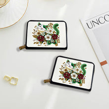Load image into Gallery viewer, Diamond Painting Card Holder Coin Purse Diamond Art Wallet Pouch for Women (I)