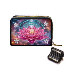 Load image into Gallery viewer, Diamond Painting Card Holder Coin Purse Diamond Art Wallet Pouch for Women (K)