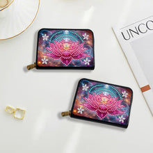Load image into Gallery viewer, Diamond Painting Card Holder Coin Purse Diamond Art Wallet Pouch for Women (K)