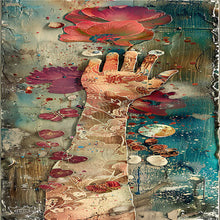 Load image into Gallery viewer, AB Diamond Painting - Full Round - Flowers And Arms (30*90CM)