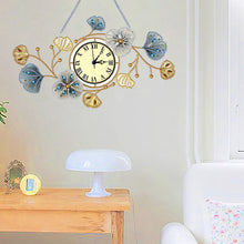 Load image into Gallery viewer, DIY Diamond Painting Clock Kits Diamond Art Clock Ornaments Kit Home Decor (B)