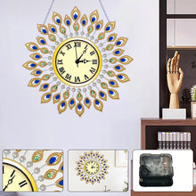 Load image into Gallery viewer, DIY Diamond Painting Clock Kits Diamond Art Clock Ornaments Kit Home Decor (C)