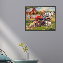 Load image into Gallery viewer, Diamond Painting - Full Round - Farm Child (50*40CM)