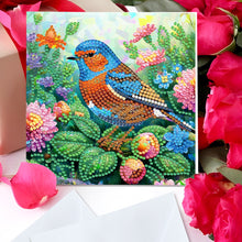 Load image into Gallery viewer, 8Pcs Hummingbirds Butterfly Diamond Painting Wish Card for Family Friends Gift