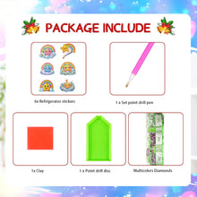 Load image into Gallery viewer, 6Pcs DIY Diamond Painting Refrigerator Magnets Diamond Art Kits for Adults(Star)