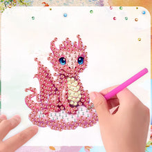 Load image into Gallery viewer, 6Pcs DIY Diamond Painting Refrigerator Magnets Diamond Art Kits (Dragon)