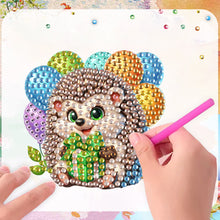 Load image into Gallery viewer, 6Pcs DIY Diamond Painting Refrigerator Magnets Diamond Art Kits (Hedgehog)