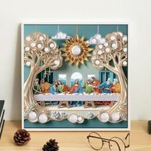Load image into Gallery viewer, Diamond Painting - Partial Special Shaped - The Last Supper (30*30CM)