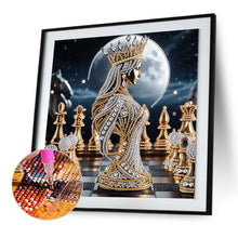 Load image into Gallery viewer, Diamond Painting - Partial Special Shaped - Abstract Chess Goddess (30*30CM)