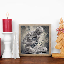 Load image into Gallery viewer, Diamond Painting - Partial Special Shaped - Abstract Art Portrait (30*30CM)