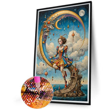 Load image into Gallery viewer, Diamond Painting - Full Round - Abstract Lady (40*60CM)