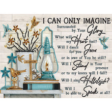 Load image into Gallery viewer, 4 Pcs Diamond Painting - Partial Special Shaped - English (40*30CM)