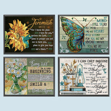 Load image into Gallery viewer, 4 Pcs Diamond Painting - Partial Special Shaped - English (40*30CM)