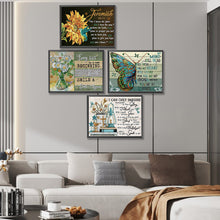 Load image into Gallery viewer, 4 Pcs Diamond Painting - Partial Special Shaped - English (40*30CM)