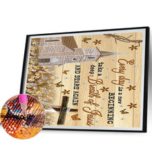 Load image into Gallery viewer, 4 Pcs Diamond Painting - Partial Special Shaped - English (40*30CM)