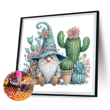 Load image into Gallery viewer, 4 Pcs Diamond Painting - Partial Special Shaped - Gnome (30*30CM)