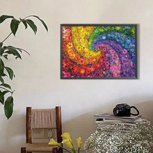 Load image into Gallery viewer, Diamond Painting - Full Square - Flower Swirl (50*35CM)