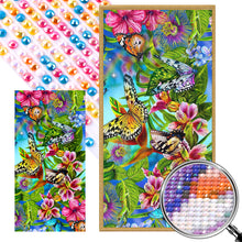 Load image into Gallery viewer, 2 Pcs Diamond Painting - Full Round - Flowers (40*80CM)
