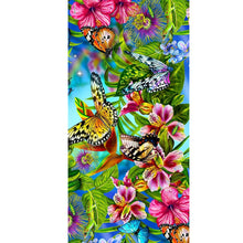 Load image into Gallery viewer, 2 Pcs Diamond Painting - Full Round - Flowers (40*80CM)