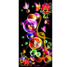 Load image into Gallery viewer, 2 Pcs Diamond Painting - Full Round - Flowers (40*80CM)