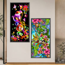 Load image into Gallery viewer, 2 Pcs Diamond Painting - Full Round - Flowers (40*80CM)