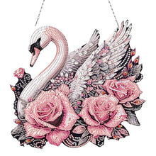 Load image into Gallery viewer, Acrylic Special Shape Animals Diamond Painting Ornaments for Garden Window Decor