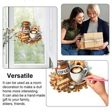 Load image into Gallery viewer, Acrylic Special Shape Animals Diamond Painting Ornaments for Garden Window Decor