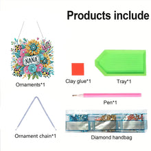 Load image into Gallery viewer, Acrylic Special Shape Animals Diamond Painting Ornaments for Garden Window Decor