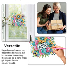 Load image into Gallery viewer, Acrylic Special Shape Animals Diamond Painting Ornaments for Garden Window Decor